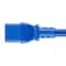 Monoprice SJT Extension Cord, 14 AWG, Indoor, 14/3, 1 Outlets, IEC 60320 C13, Blue, IEC 60320 C14, 3 ft 40111 - alternate 4
